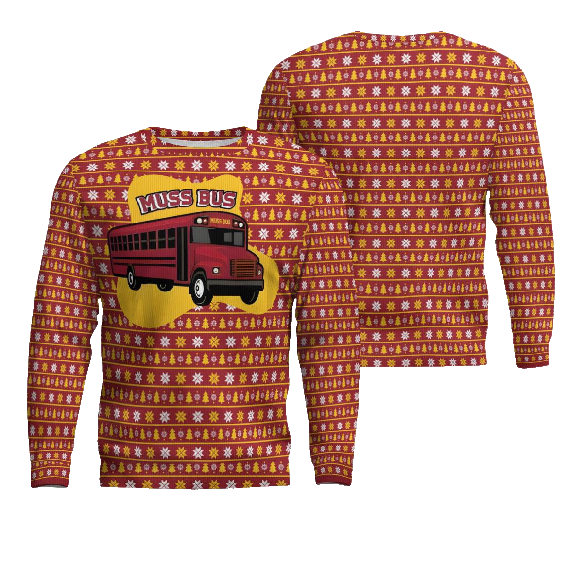 Muss Bus 2024 Ugly Sweater – Moonbestprint