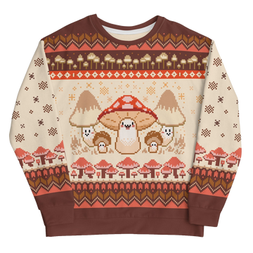 Mushroom Ugly Christmas Sweater – Moonbestprint