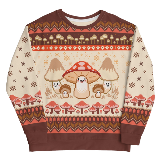 Mushroom Ugly Christmas Sweater – Moonbestprint