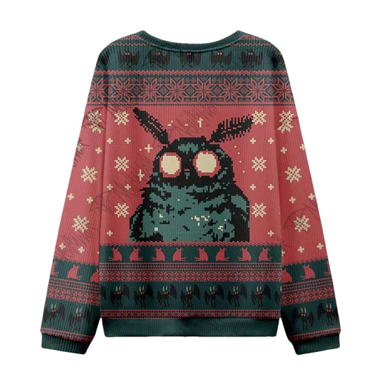 Mothman Ugly Sweater 2026 Christmas - Moonbestprint