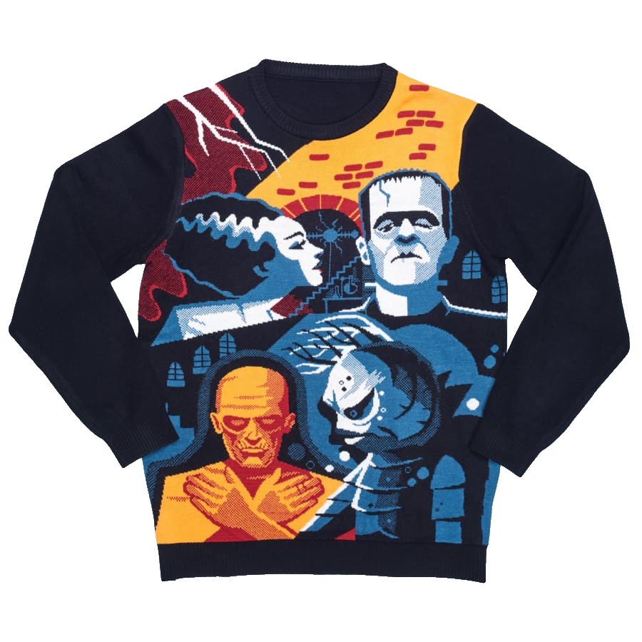 Monsters Group Christmas Ugly Sweater – Moonbestprint
