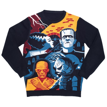 Monsters Group Christmas Ugly Sweater – Moonbestprint