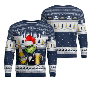 Modelo Grinch Christmas Ugly Sweater – Moonbestprint