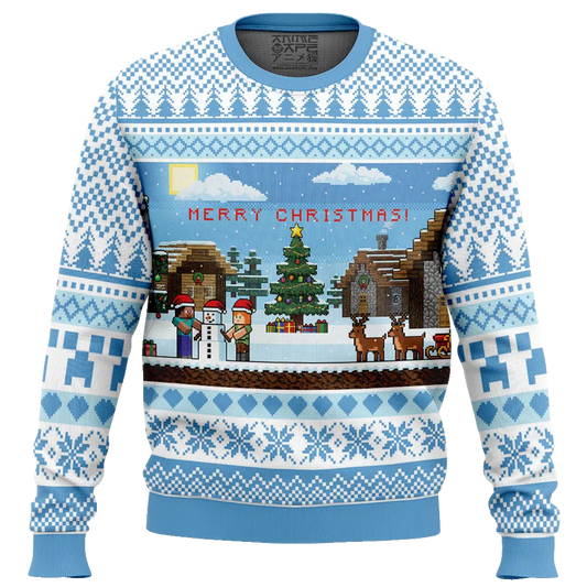 Minecraft Ugly Christmas Sweater 2025 – Moonbestprint