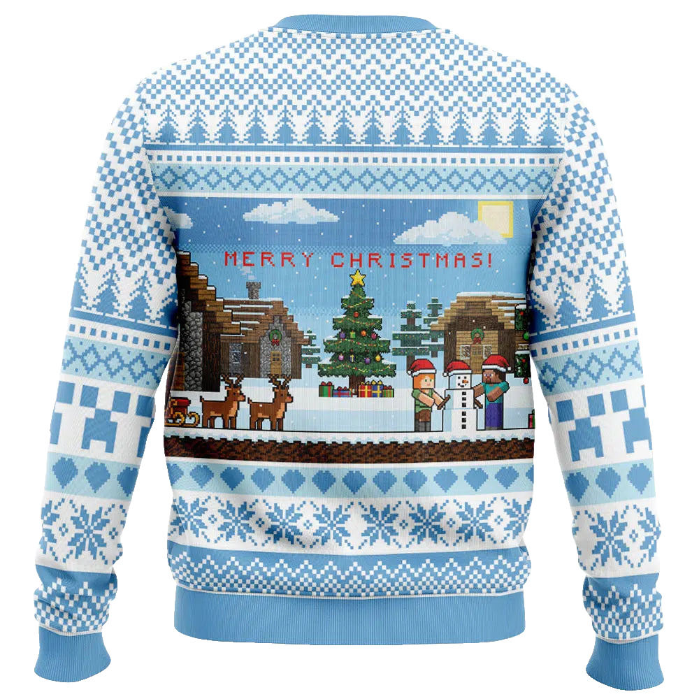 Minecraft Ugly Christmas Sweater 2025 – Moonbestprint