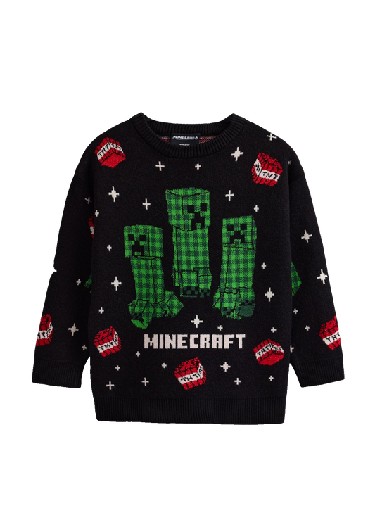Minecraft Character TNT Ugly Christmas Sweater – Moonbestprint