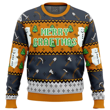 Minecraft Minecraftmas Ugly Christmas Sweater – Moonbestprint