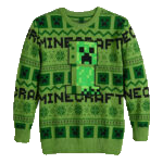 Minecraft Creeper Snow Attack Ugly Christmas Sweater – Moonbestprint