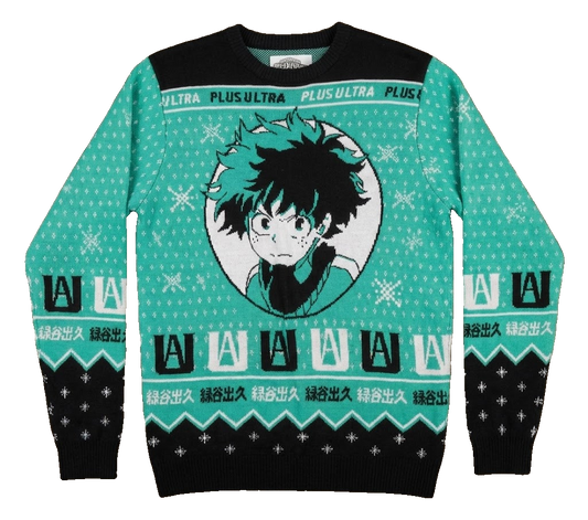Midoriya Izuku My Hero Academia Ugly Christmas Sweater – Moonbestprint