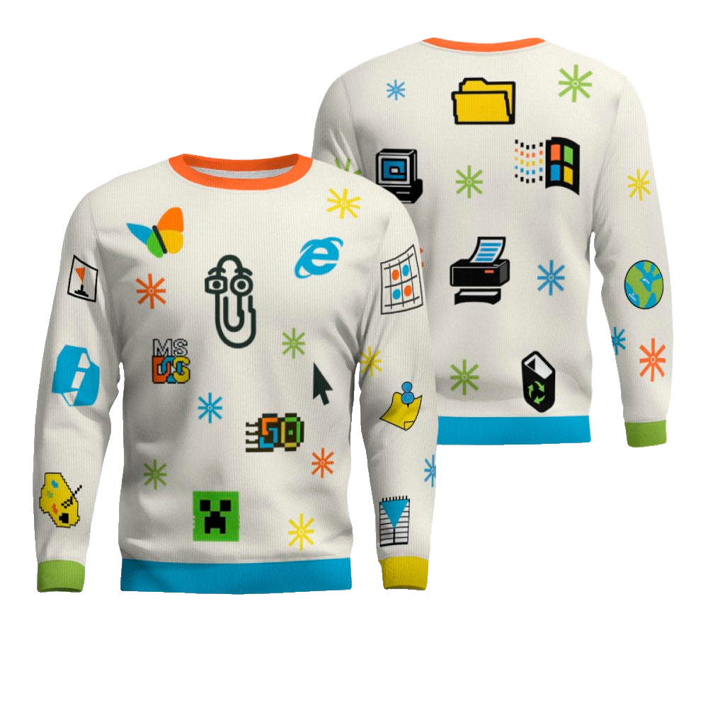 Microsoft Windows Ugly Christmas Sweater 2025 – Moonbestprint