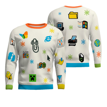 Microsoft Windows Ugly Christmas Sweater 2025 – Moonbestprint