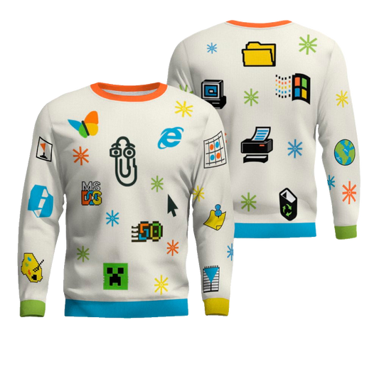 Microsoft Windows Ugly Christmas Sweater 2025 – Moonbestprint