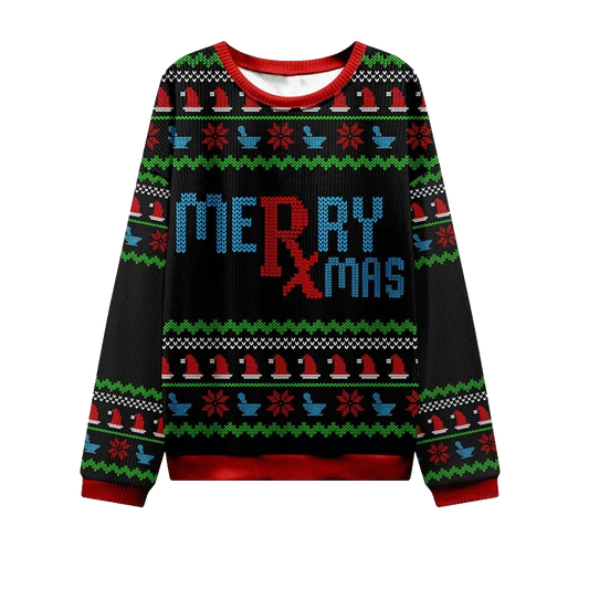Merry Xmas Nurse Ugly Christmas Sweater - Moonbestprint