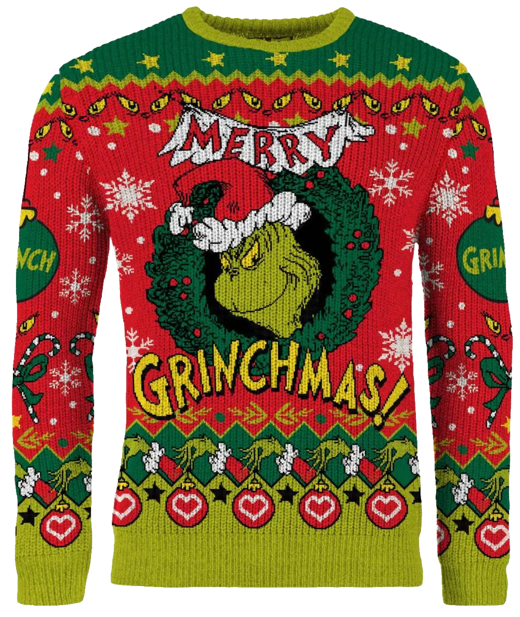 Merry Grinchmas! Ugly Christmas Sweater 2025 – Moonbestprint