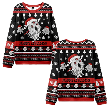 Merry Cthulmas Ugly Sweater 2026 Christmas - Moonbestprint