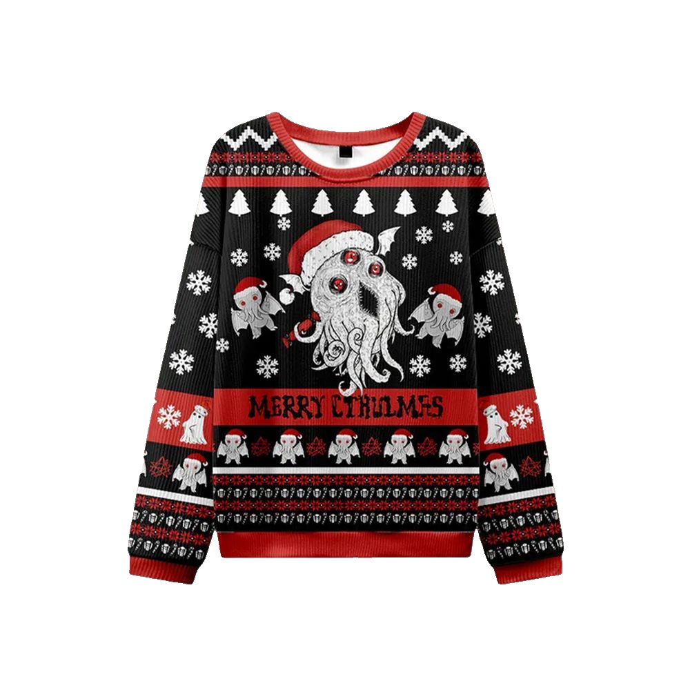 Merry Cthulmas Ugly Sweater 2026 Christmas - Moonbestprint