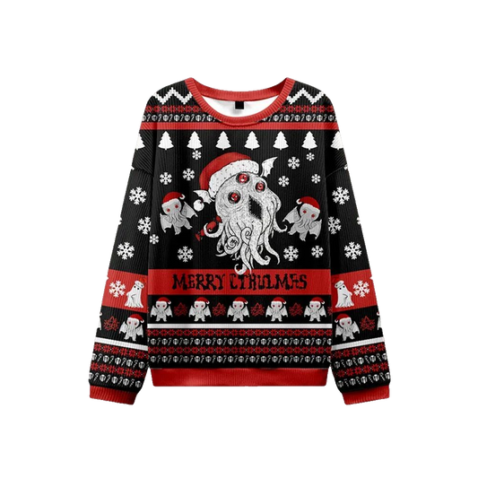 Merry Cthulmas Ugly Sweater 2026 Christmas - Moonbestprint