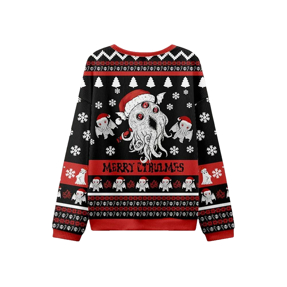 Merry Cthulmas Ugly Sweater 2026 Christmas - Moonbestprint