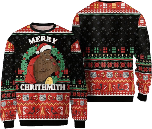 Merry Chrithmith Kith My Ath Christmas Ugly Christmas Sweater – Moonbestprint