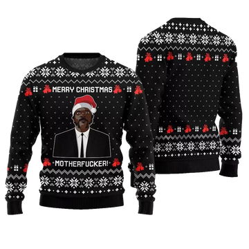 Merry Christmas Dirty Ugly Christmas Sweater - Moonbestprint