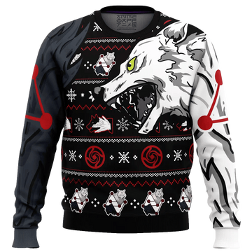 Megumi Divine Dogs Jujutsu Kaisen Ugly Christmas Sweater – Moonbestprint