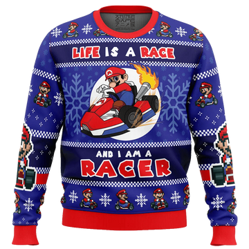 Mario Kart Racer Super Mario Ugly Christmas Sweater – Moonbestprint