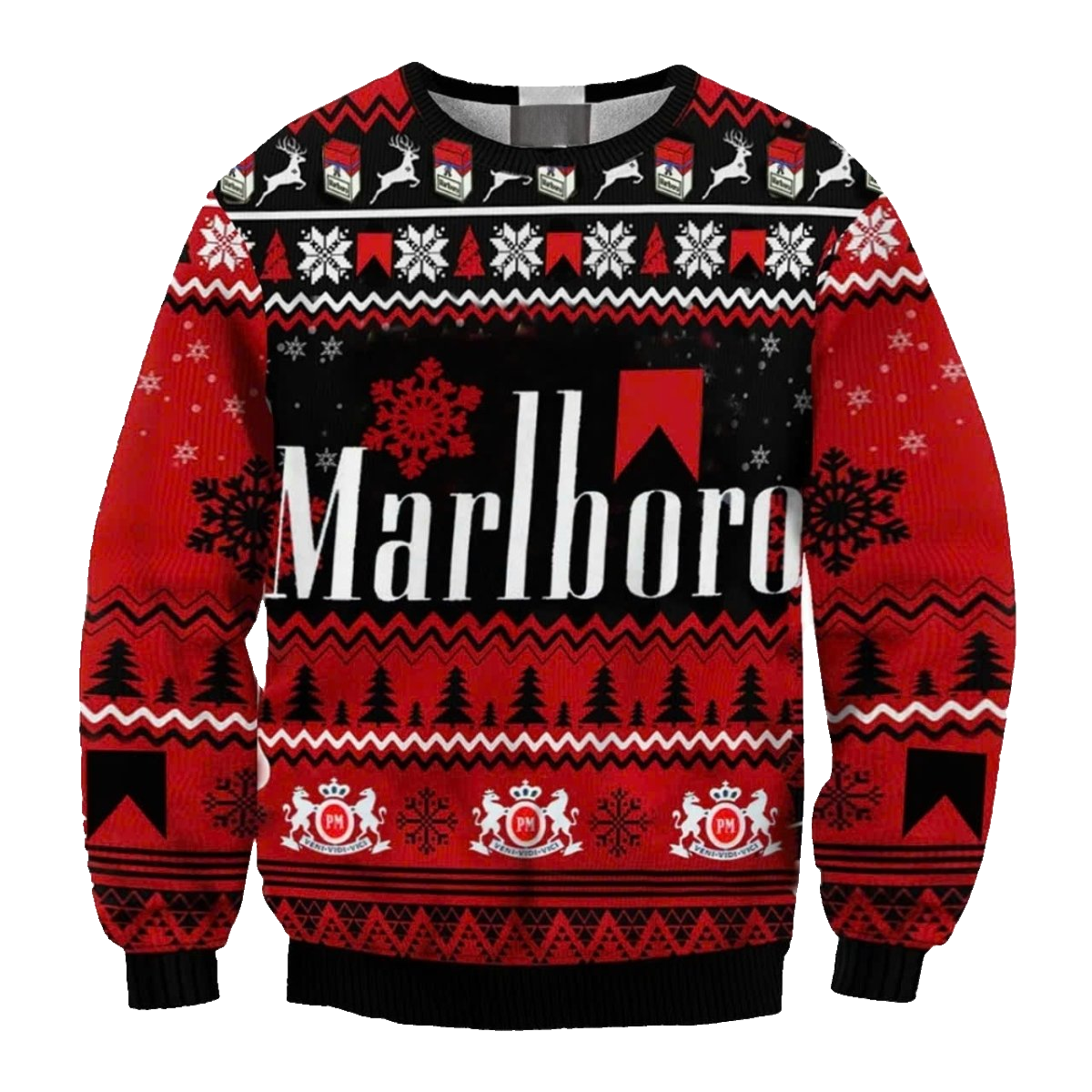 Marlboro Christmas Holiday Ugly Sweater – Moonbestprint