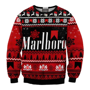 Marlboro Christmas Holiday Ugly Sweater – Moonbestprint
