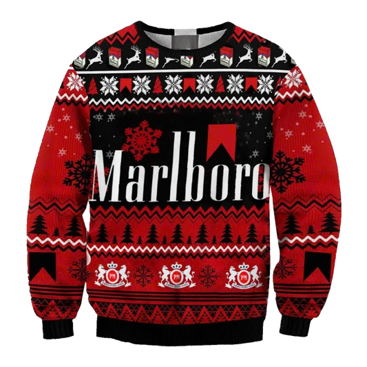 Marlboro Christmas Holiday Ugly Sweater – Moonbestprint