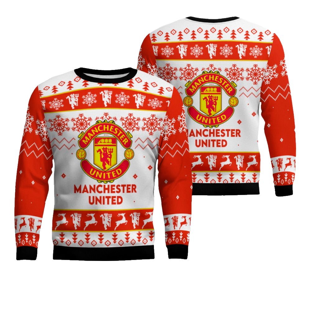 Manchester United Football Club Christmas Sweater 2025 – Moonbestprint