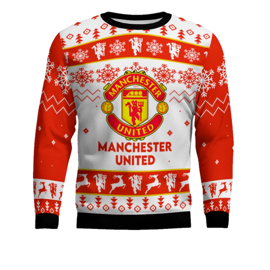 Manchester United Football Club Christmas Sweater 2025 – Moonbestprint