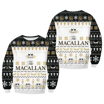 Macallan Luxury Single Malt Scotch Whisky Ugly Christmas Sweater – Moonbestprint