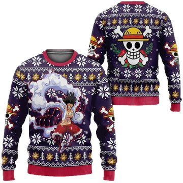 Luffy Gear 4 Ugly Sweater – Moonbestprint