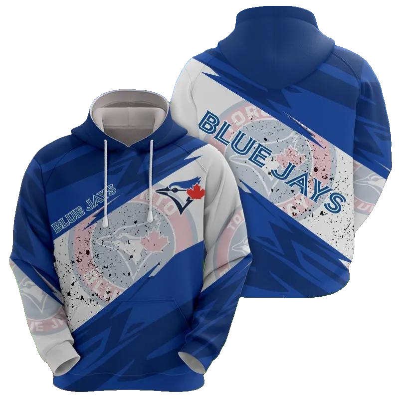 Toronto Blue Jays MLB All Over Print Hoodie -Moonbestprint