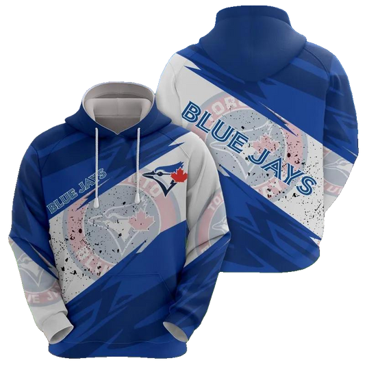 Toronto Blue Jays MLB All Over Print Hoodie -Moonbestprint