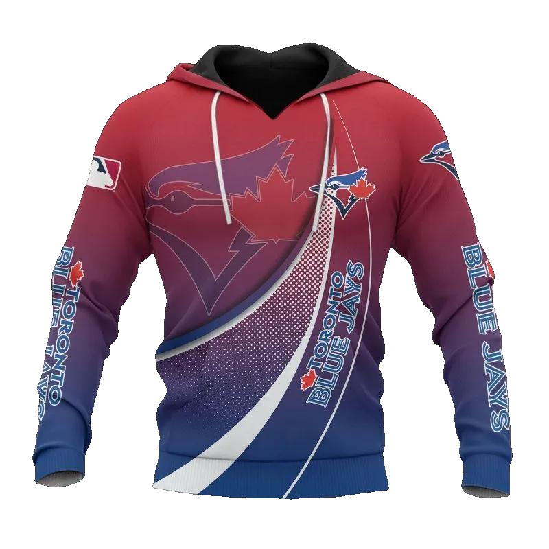 Toronto Blue Jays All Over Print MLB MLB All Over Print Hoodie -Moonbestprint