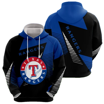 Texas Rangers Printed MLB All Over Print Hoodie -Moonbestprint