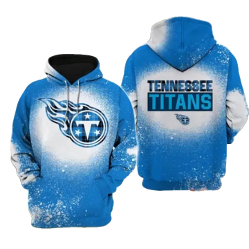 Tennessee Team Titanss 3D BlueNFL 3D All Over Print Hoodie -Moonbestprint