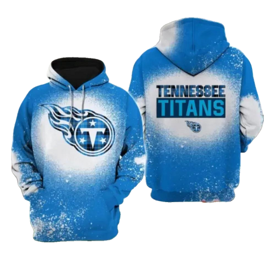 Tennessee Team Titanss 3D BlueNFL 3D All Over Print Hoodie -Moonbestprint