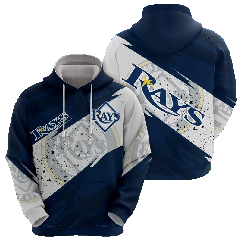 Tampa Bay Rays MLB All Over Print Hoodie -Moonbestprint