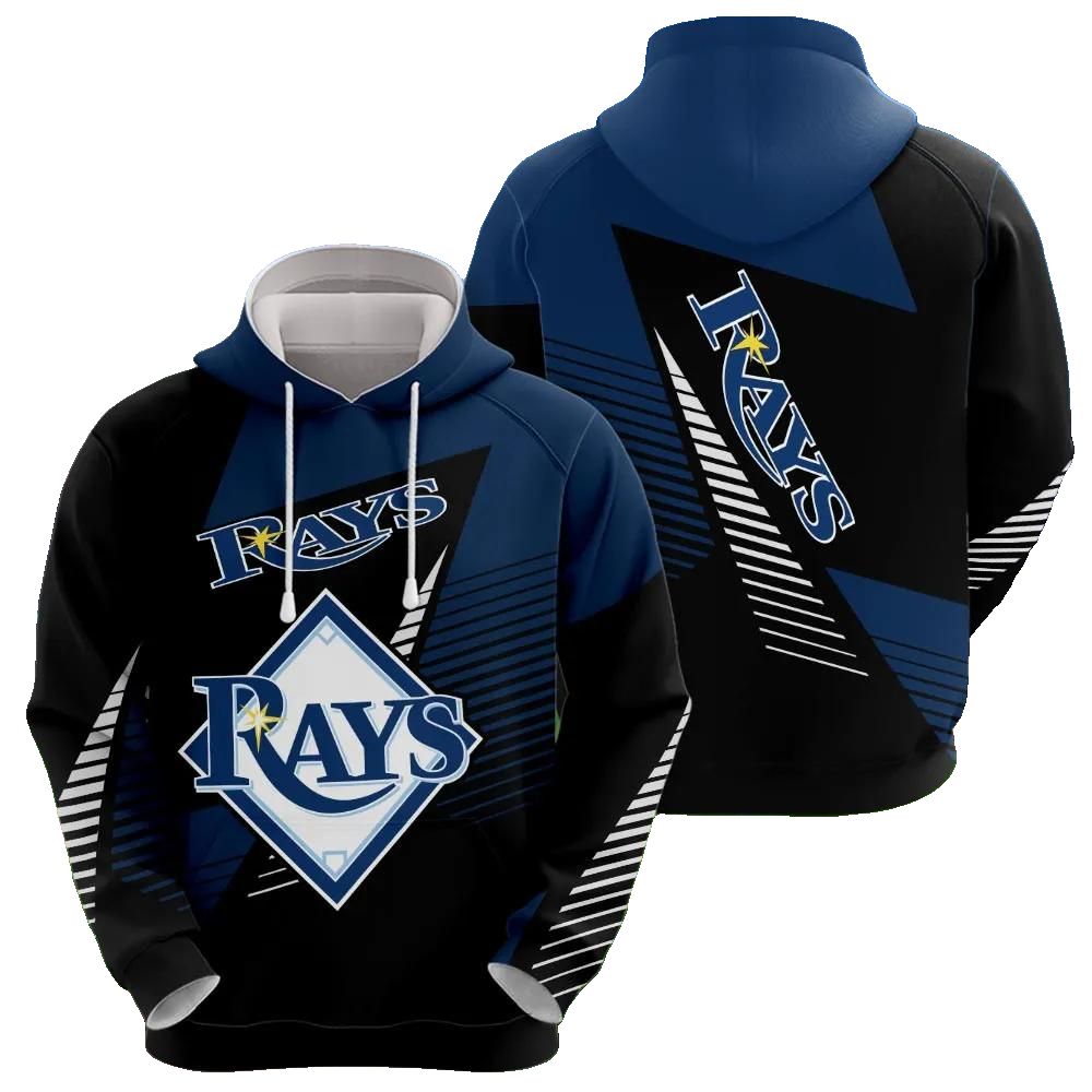 Tampa Bay Rays Printed MLB All Over Print Hoodie -Moonbestprint