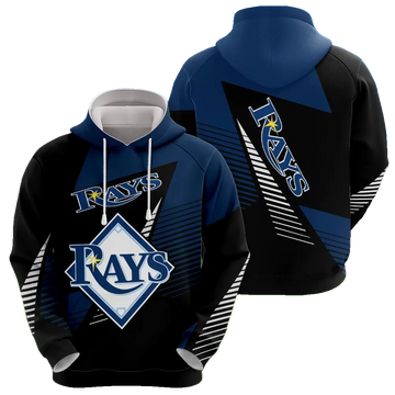 Tampa Bay Rays Printed MLB All Over Print Hoodie -Moonbestprint