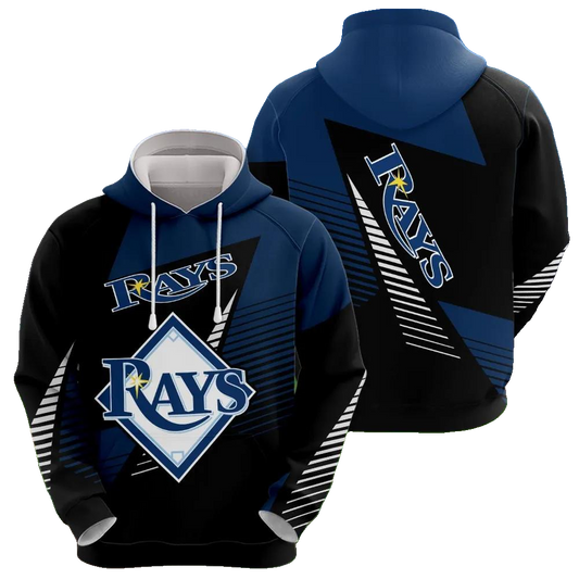 Tampa Bay Rays Printed MLB All Over Print Hoodie -Moonbestprint