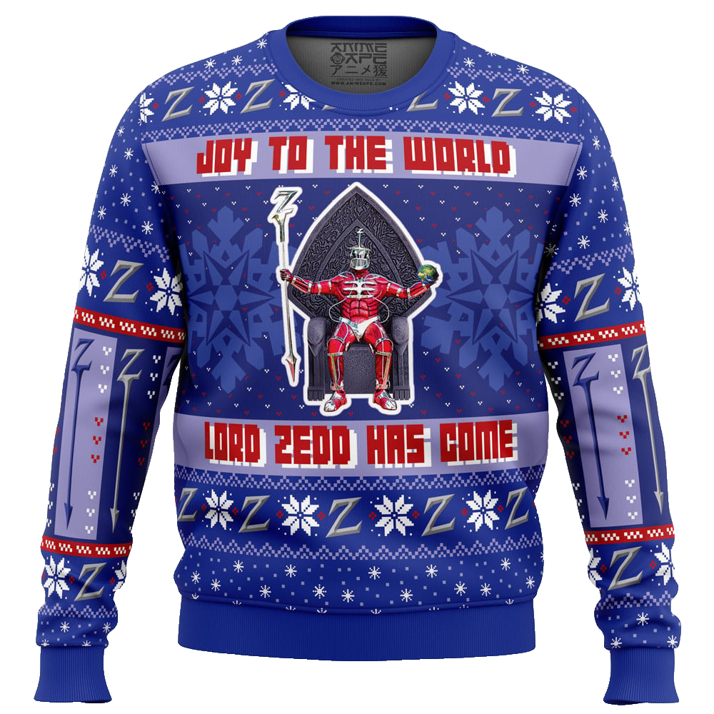 Lord Zedd Has Come Power Rangers Ugly Christmas Sweater – Moonbestprint