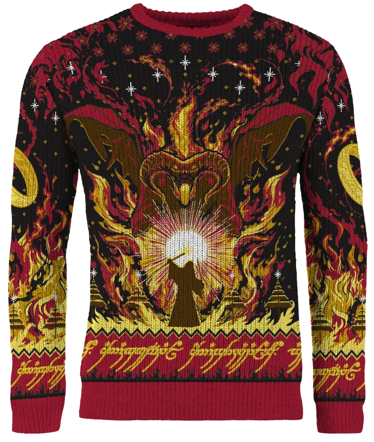 Lord of the Rings Balrog Ugly Christmas Sweater 2025 – Moonbestprint