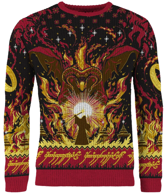 Lord of the Rings Balrog Ugly Christmas Sweater 2025 – Moonbestprint
