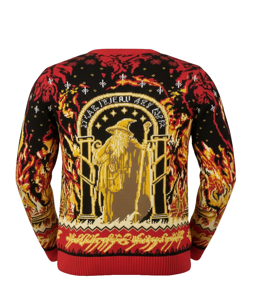 Lord of the Rings Balrog Ugly Christmas Sweater 2025 – Moonbestprint