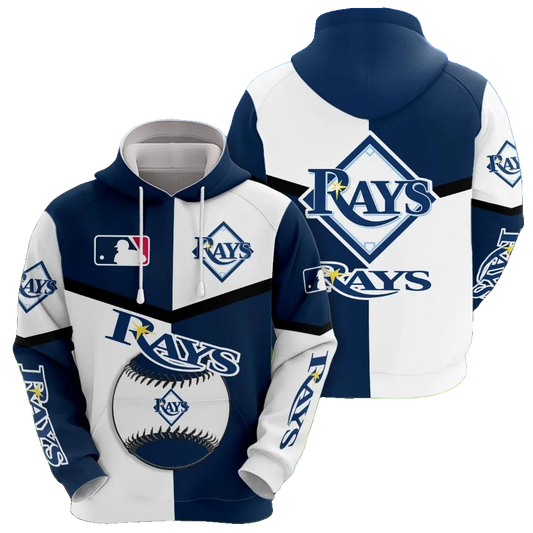 Tampa Bay Rays 3D MLB All Over Print Hoodie -Moonbestprint