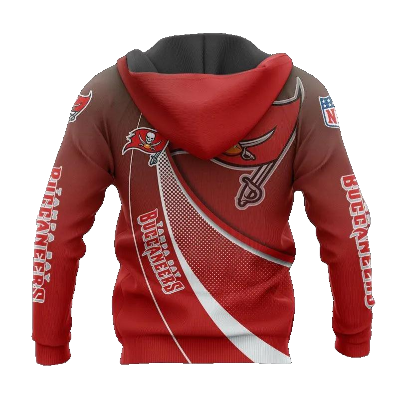 Tampa Bay Buccaneers NFL3D All Over Print Hoodie -Moonbestprint