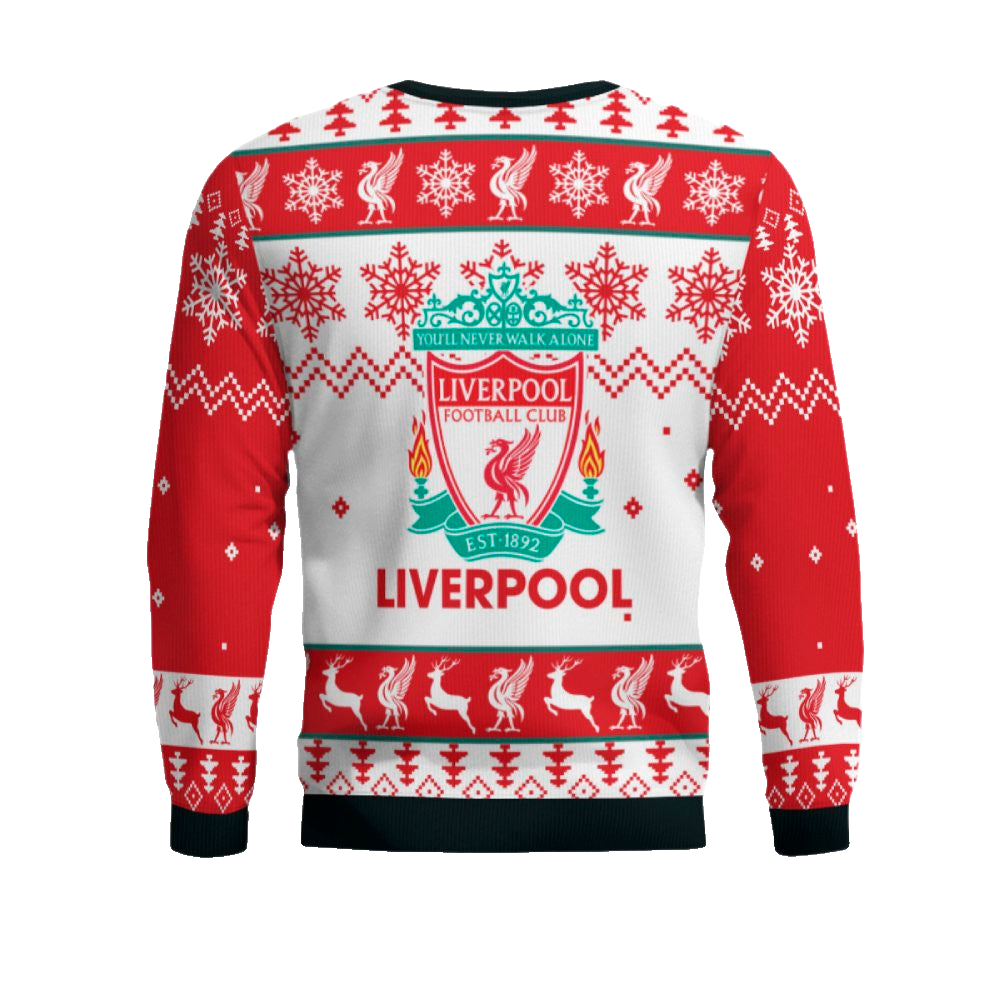 Liverpool FC Christmas Holiday Gift Ugly Sweater – Moonbestprint